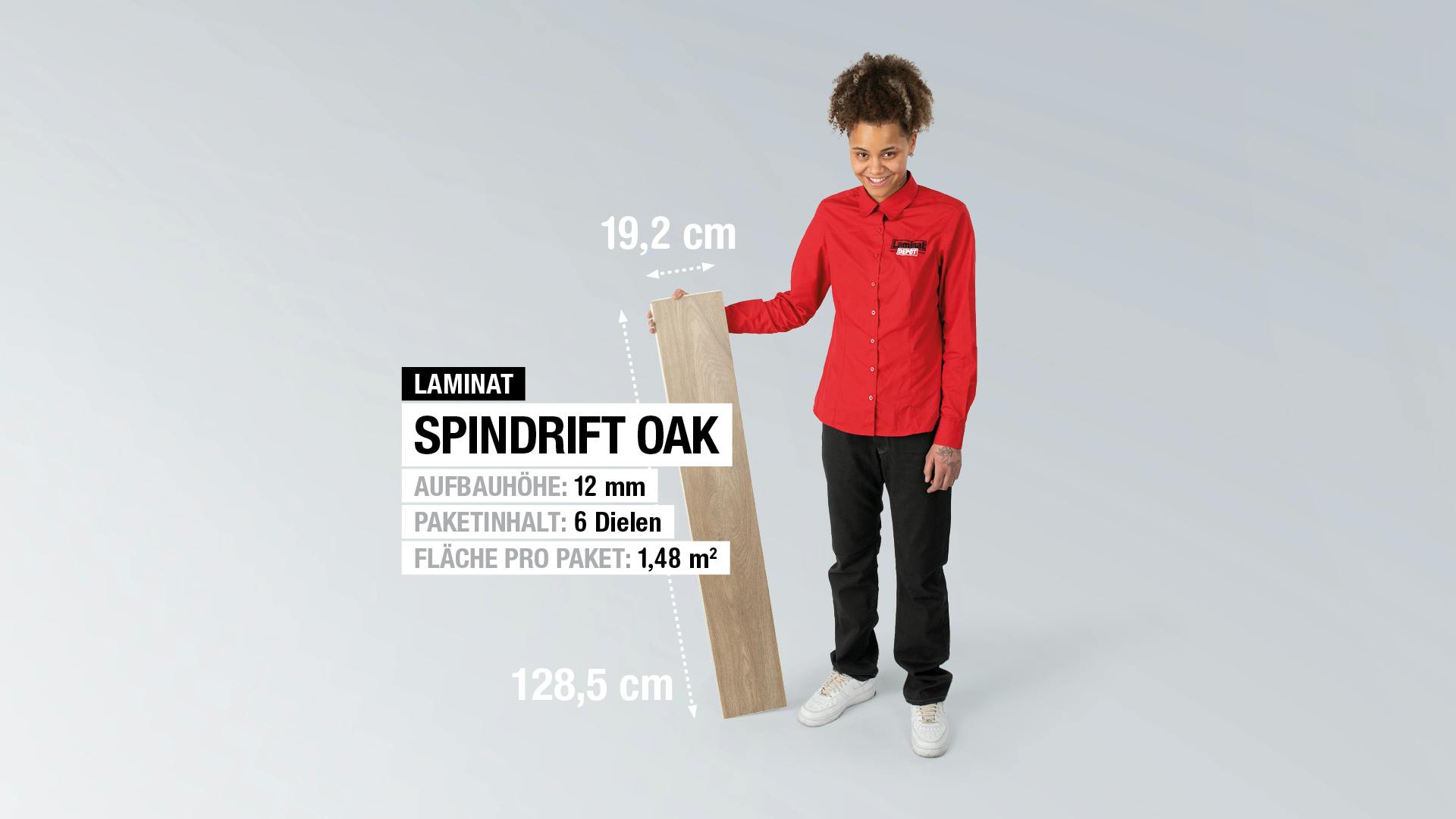 Laminat Kronoflooring MyStyle "MyArt" Spindrift Oak Produktbild rendering7 zoom