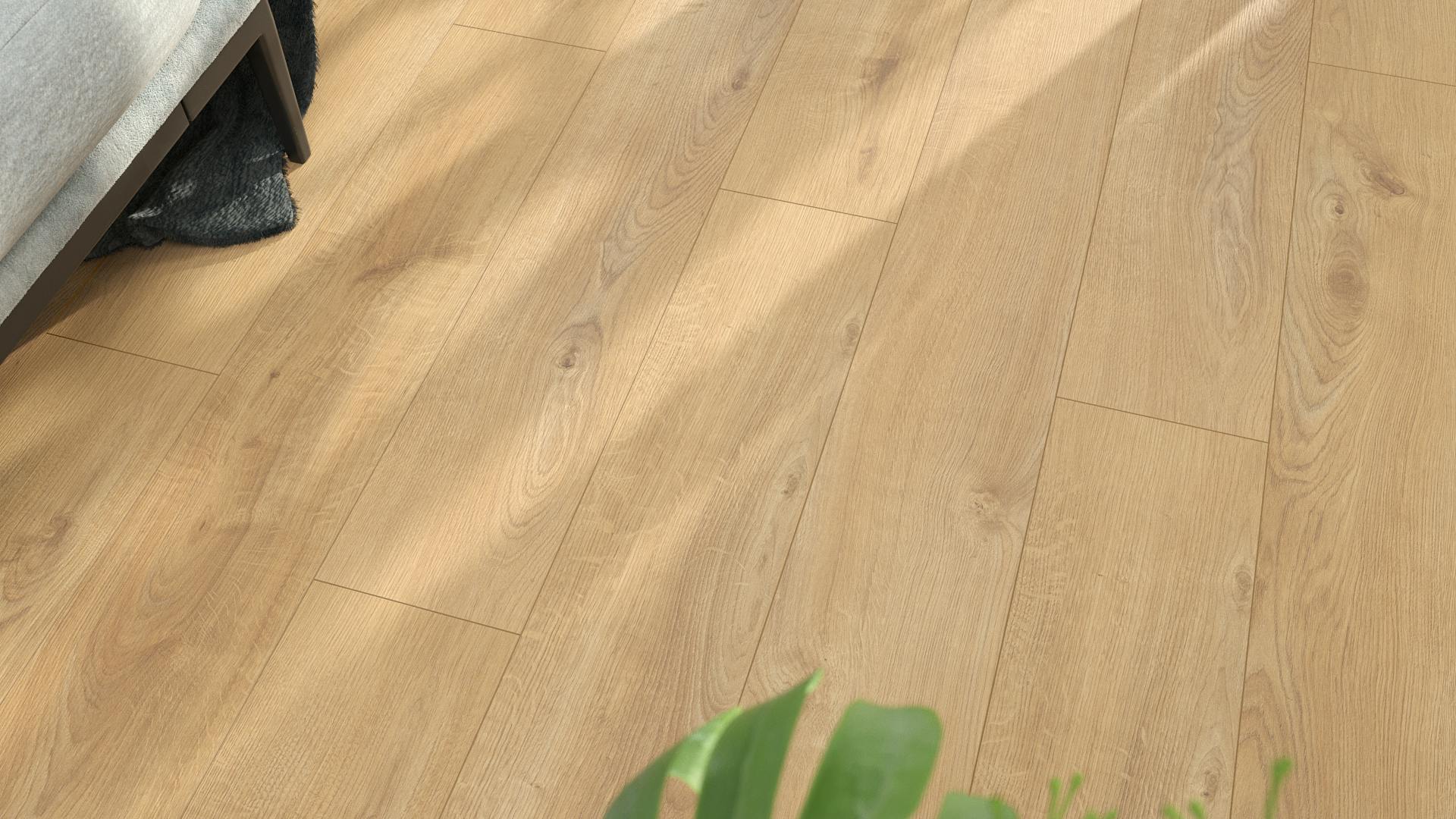 Laminat BoDomo Klassik Valley Oak natur Produktbild rendering8 zoom