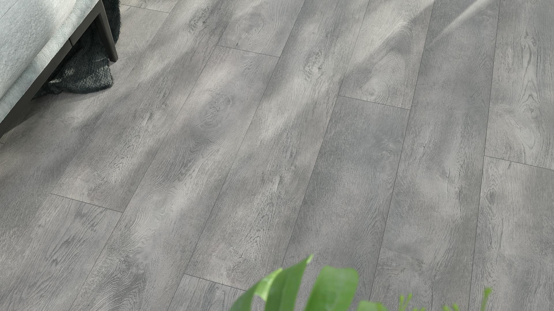 Laminat BoDomo Klassik Manu Oak platin Produktbild rendering8 zoom