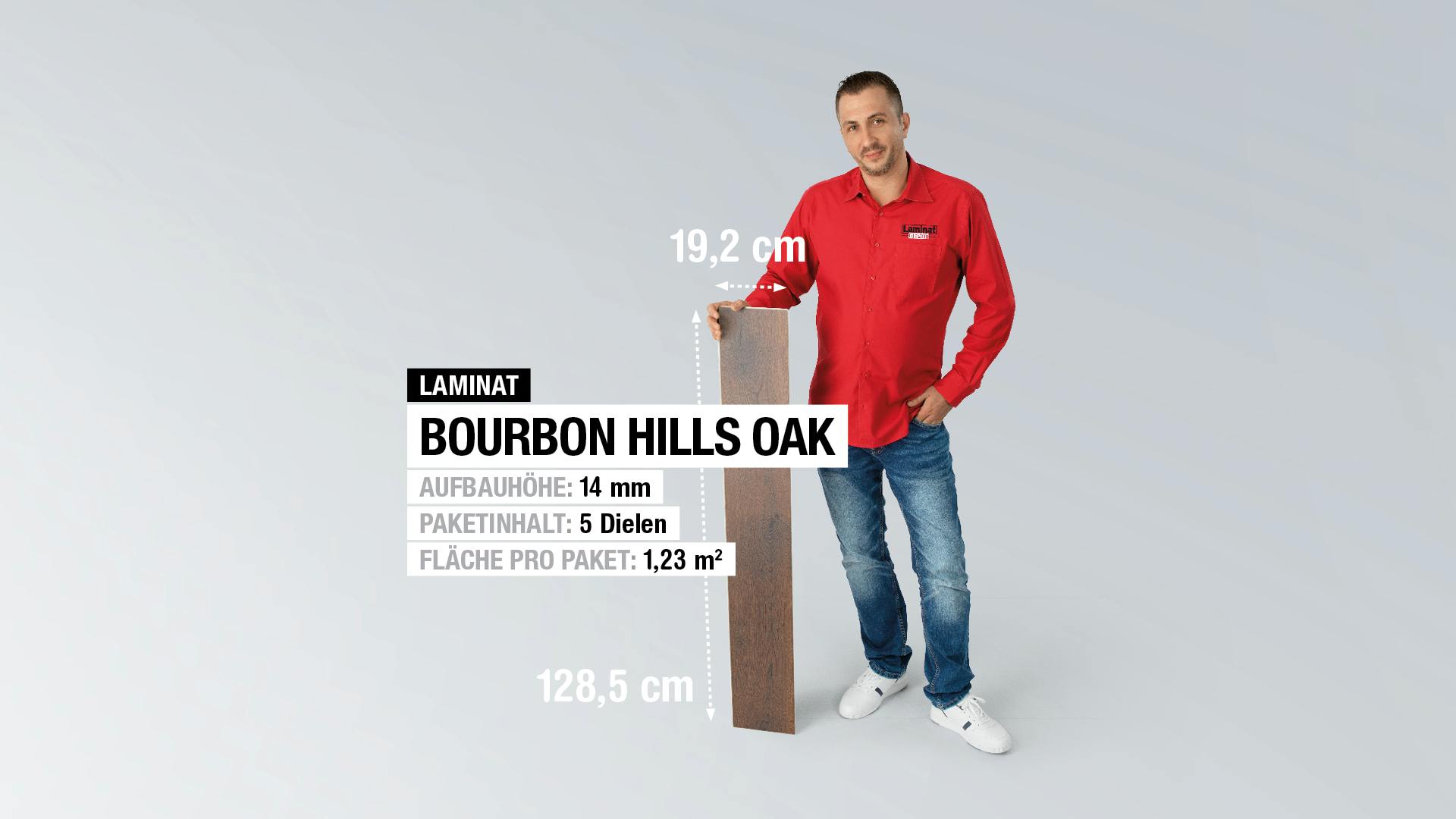 Laminat Kronoflooring MyStyle "MyDream" Bourbon Hills Oak Produktbild rendering7 zoom