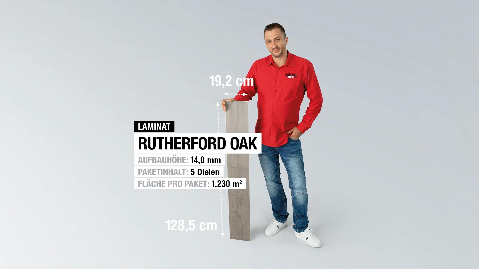 Laminat Kronoflooring MyStyle "MyDream" Rutherford Oak Produktbild rendering7 zoom