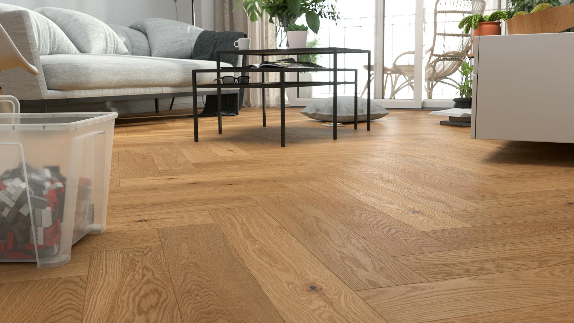 Parkett Barlinek Exquisit Bright Produktbild Schlafzimmer - Urban zoom