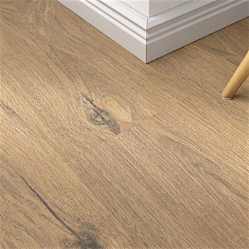 Laminat BoDomo Exquisit Barren Eiche Produktbild Musterfläche von oben schräg zoom