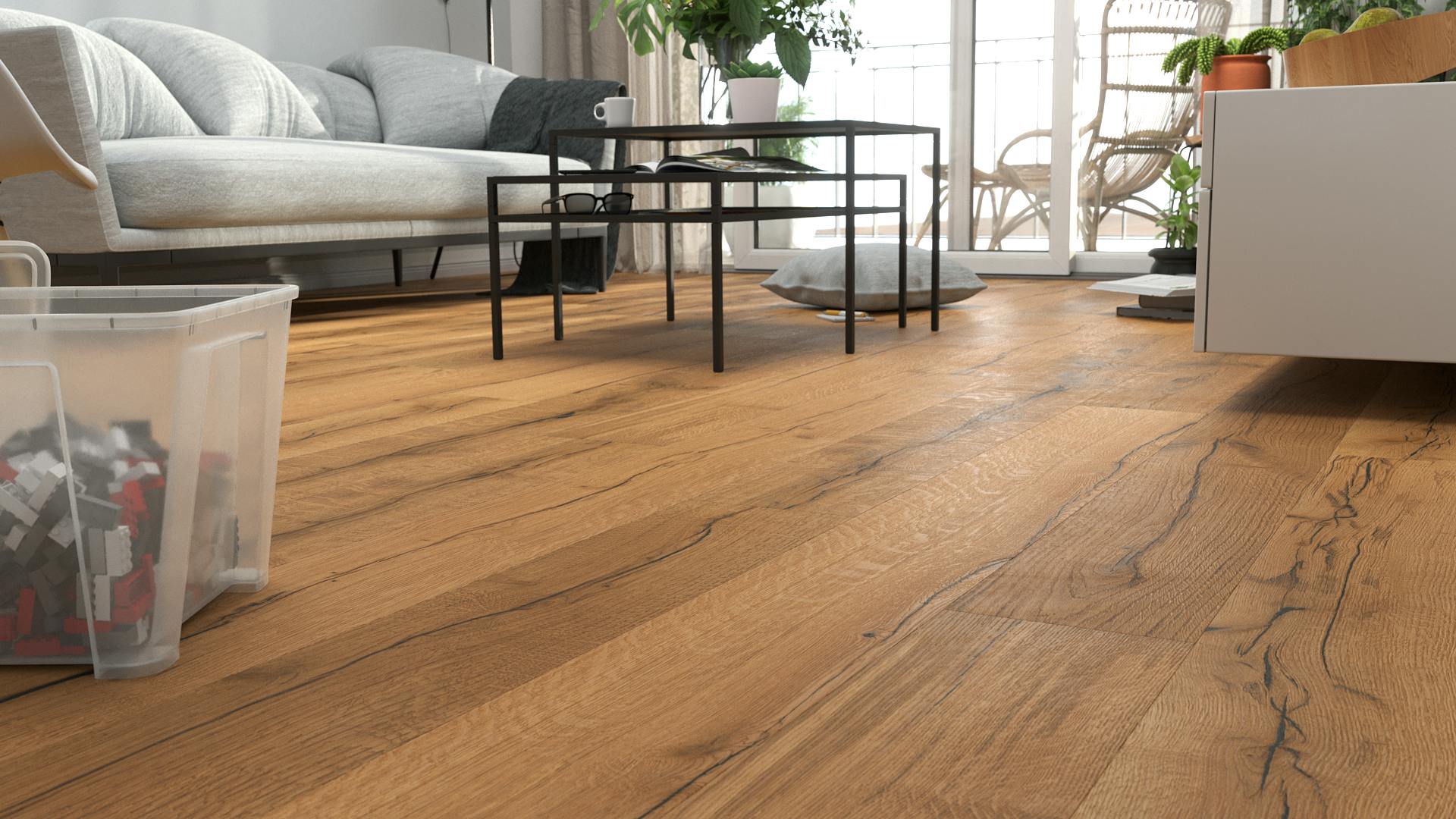 Parkett BoDomo Exquisit Palma Produktbild Schlafzimmer - Urban zoom