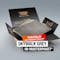 Klebe-Vinyl BoDomo Premium Skywalk grey Produktbild Musterfläche von oben grade zoom