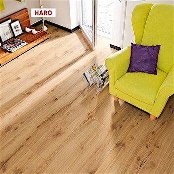 Laminat Haro Tritty 100 Gran Via Alpineiche natur Produktbild Schlafzimmer - Urban zoom