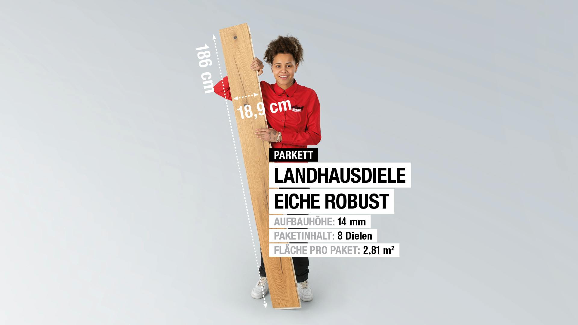 Parkett Thede & Witte Eiche Robust Produktbild rendering7 zoom