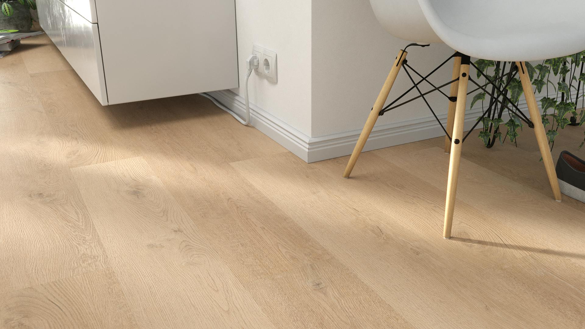 Plain Oak Beige Produktbild Wohnzimmer - Urban mit Wohnwand zoom