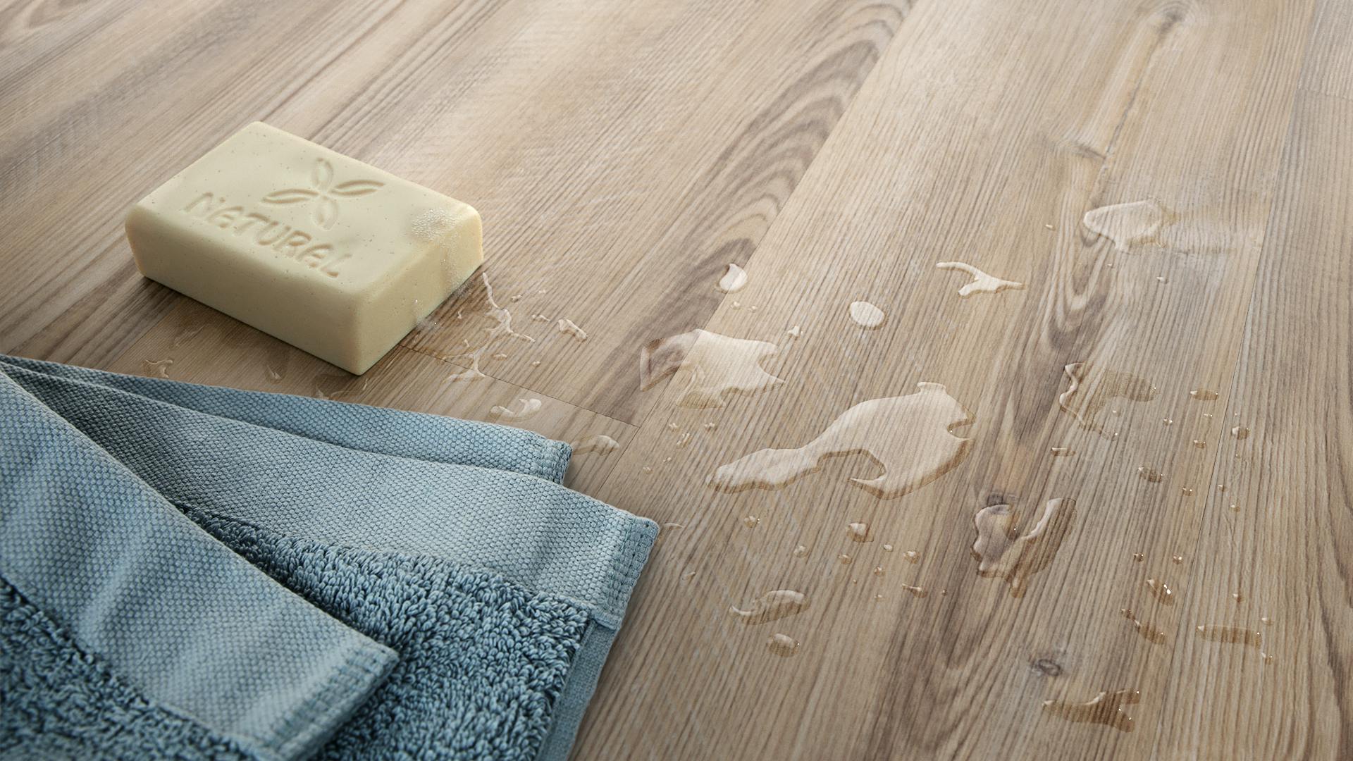 Coast Pine Taupe Produktbild Küche & Esszimmer - Modern mit Treppe zoom