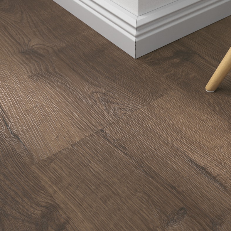 Comfort Oak Dark Produktbild Musterfläche von oben schräg zoom