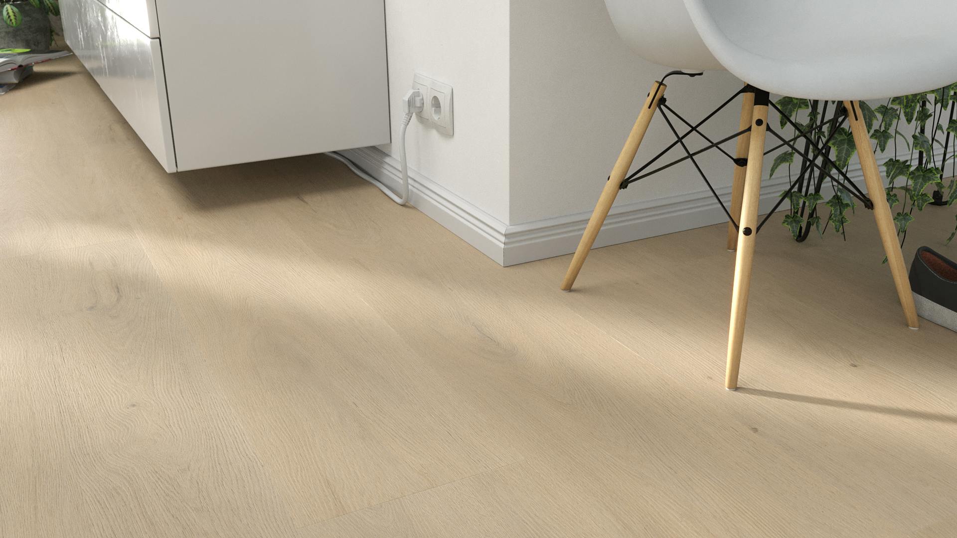 Coretti ecru Produktbild Wohnzimmer - Urban mit Wohnwand zoom