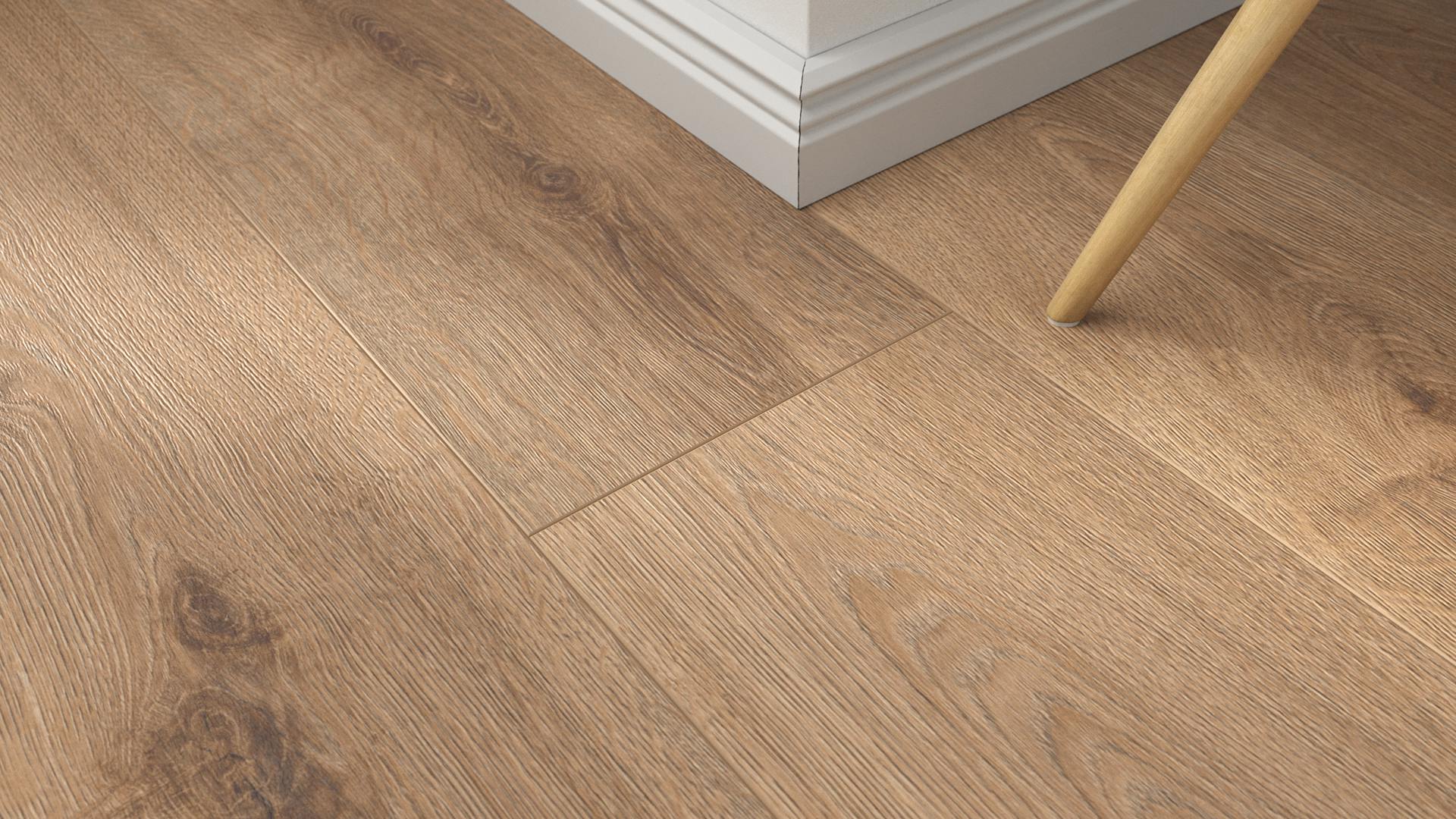 Laminat Kronoflooring O.R.C.A. Hillside Oak Produktbild Musterfl&auml;che von oben schr&auml;g zoom