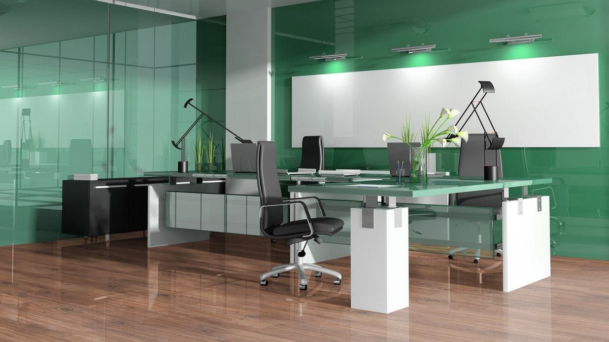 Laminat Falquon Morris Walnut Produktbild Wohnzimmer - Urban mit Wohnwand zoom