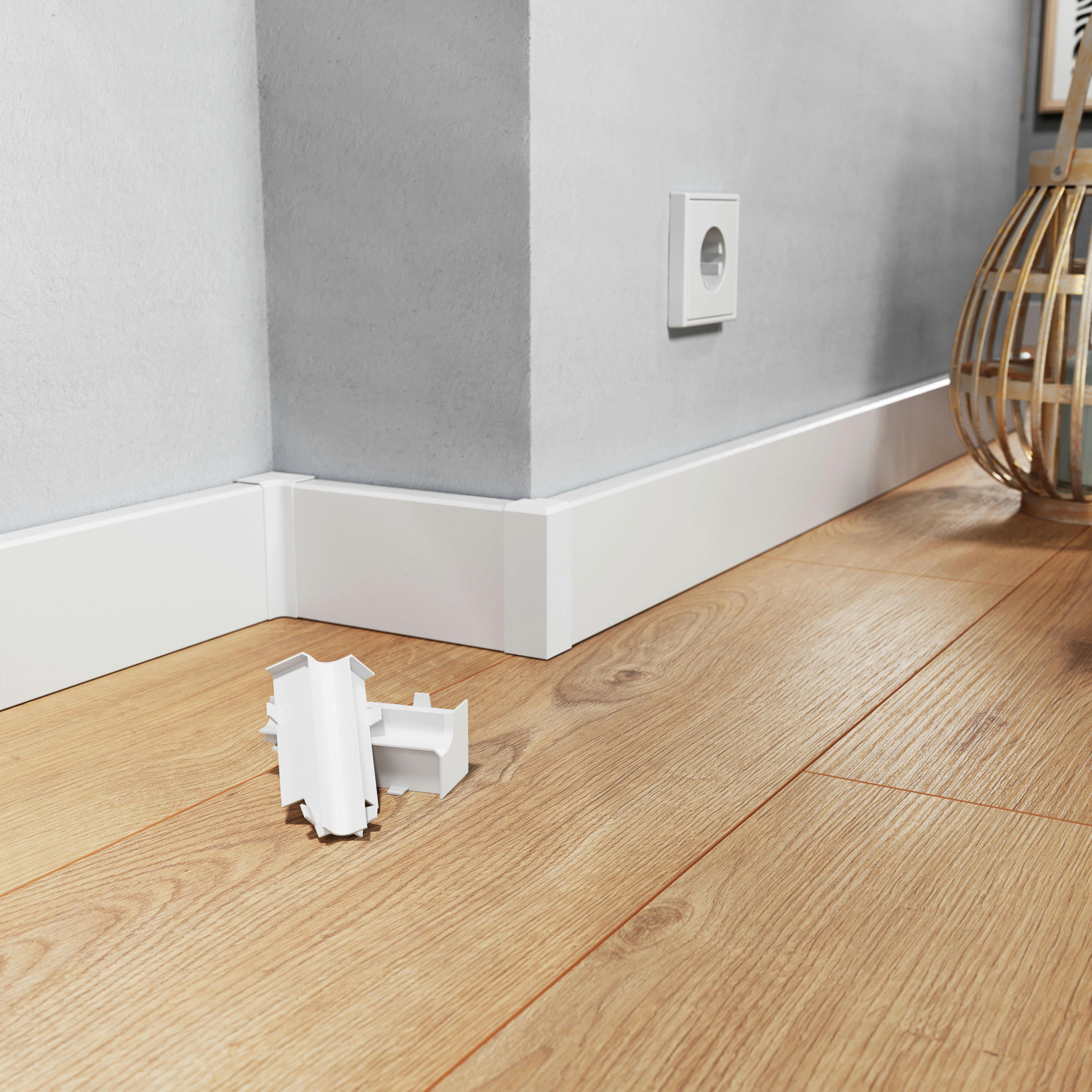 Innenecke - Wei&szlig; - Weimar - 78 mm Produktbild