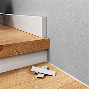 Endkappe rechts - Weiß - Weimar - 78 mm Produktbild