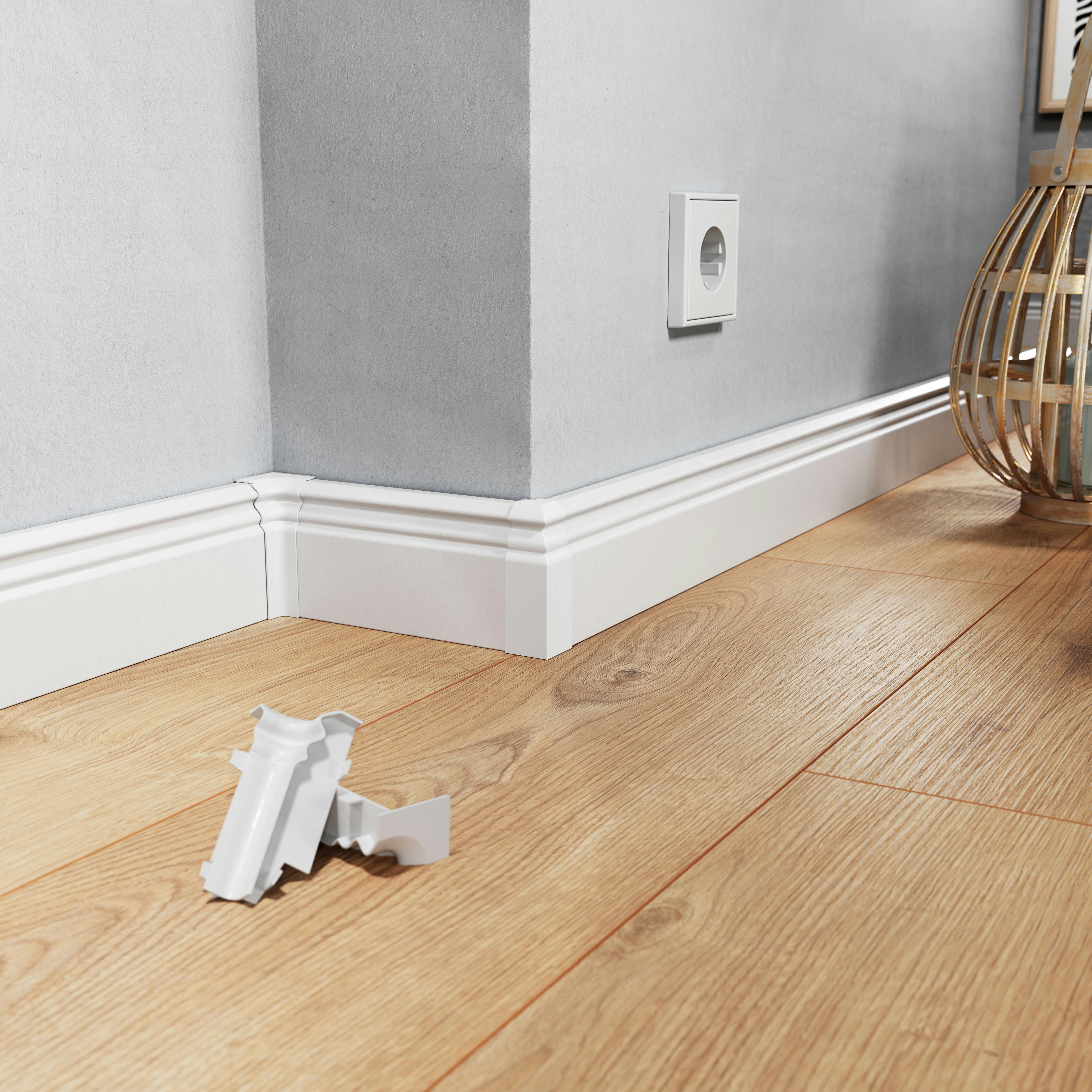 Innenecke - Wei&szlig; - Hamburg - 78 mm Produktbild