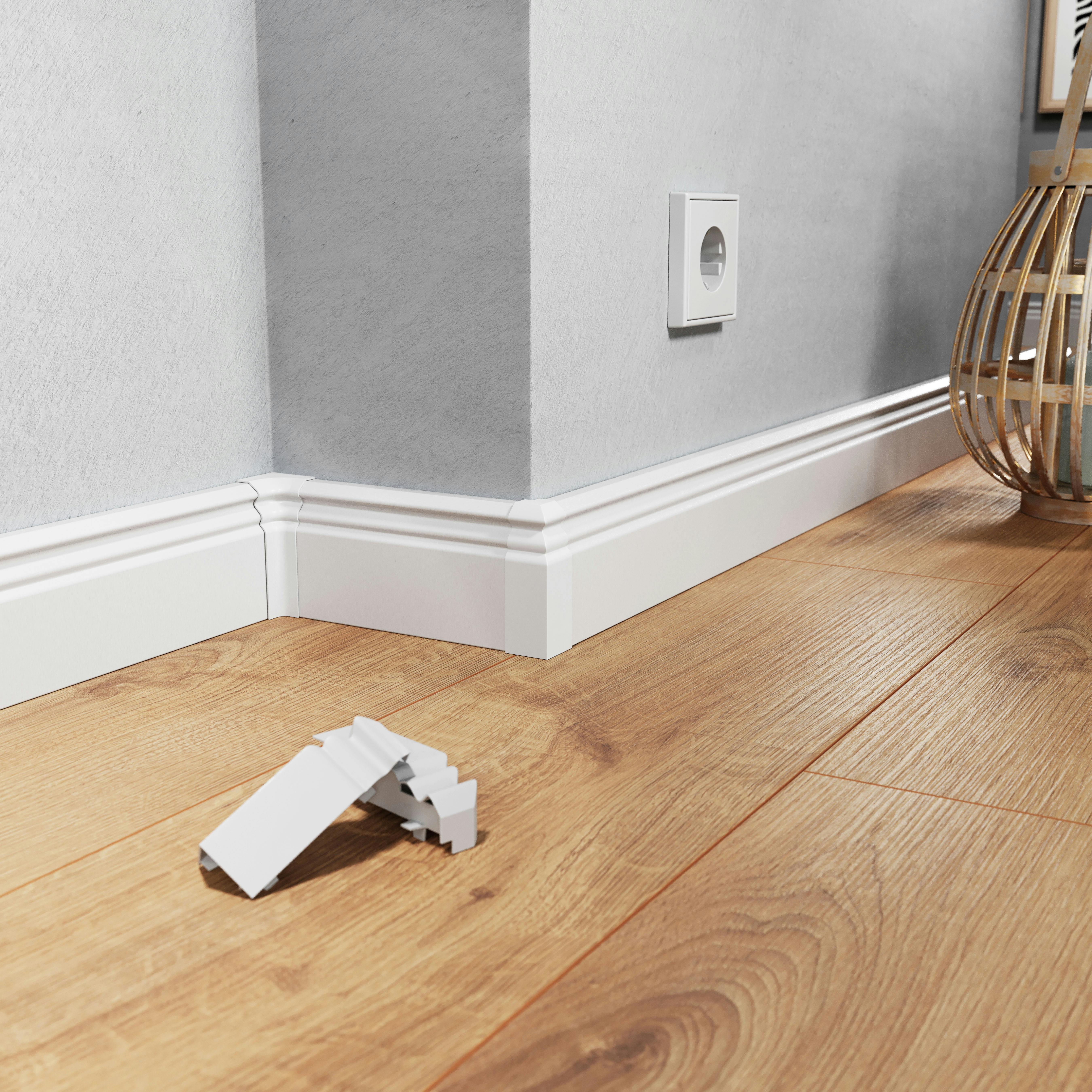 Au&szlig;enecke - Wei&szlig; - Hamburg - 78 mm Produktbild