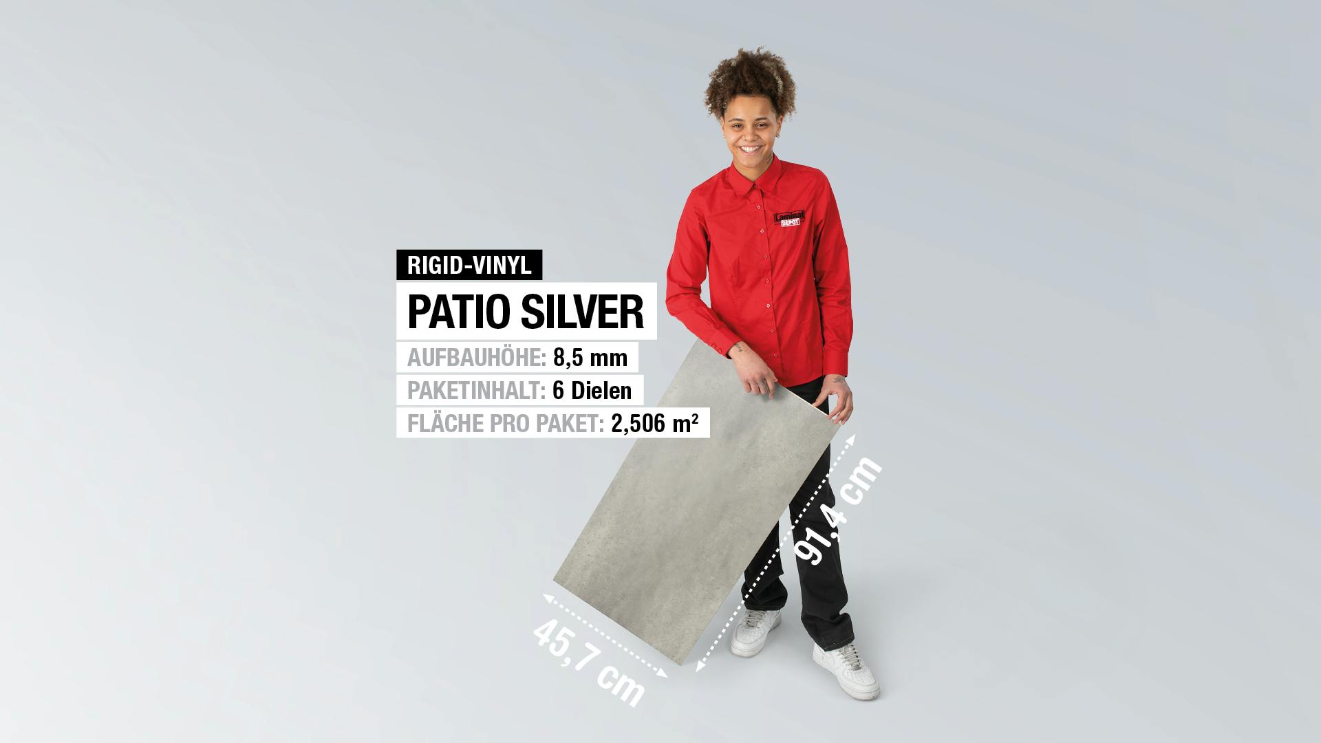 Patio silver Produktbild rendering7 zoom