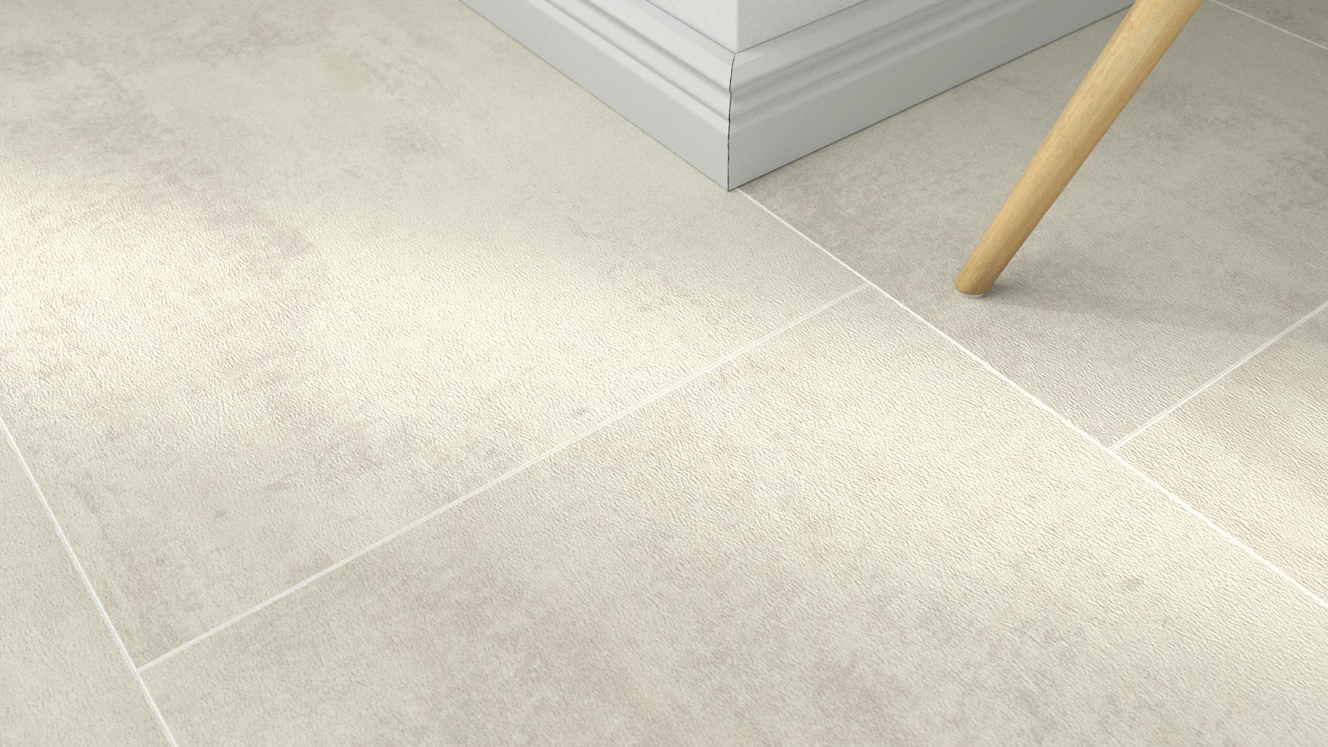 Laminat bodomoWAVE Bali creme Produktbild Musterfl&auml;che von oben schr&auml;g zoom