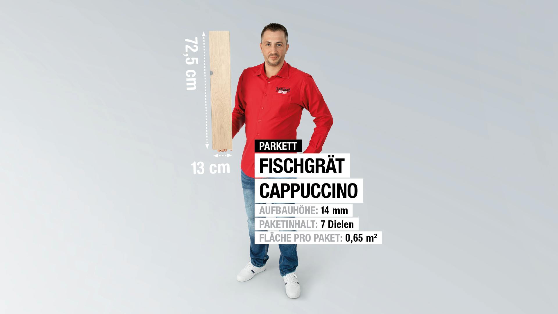 Parkett Barlinek Cappuccino Produktbild rendering7 zoom