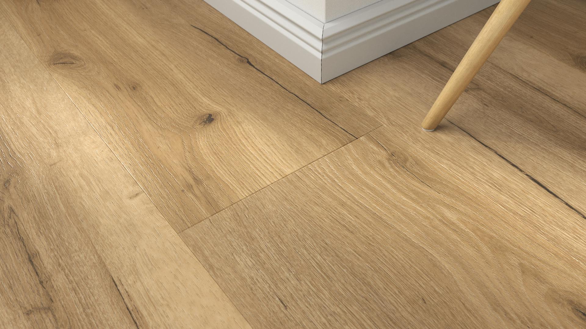 Eiche Alpine Toffee Produktbild Musterfl&auml;che von oben schr&auml;g zoom