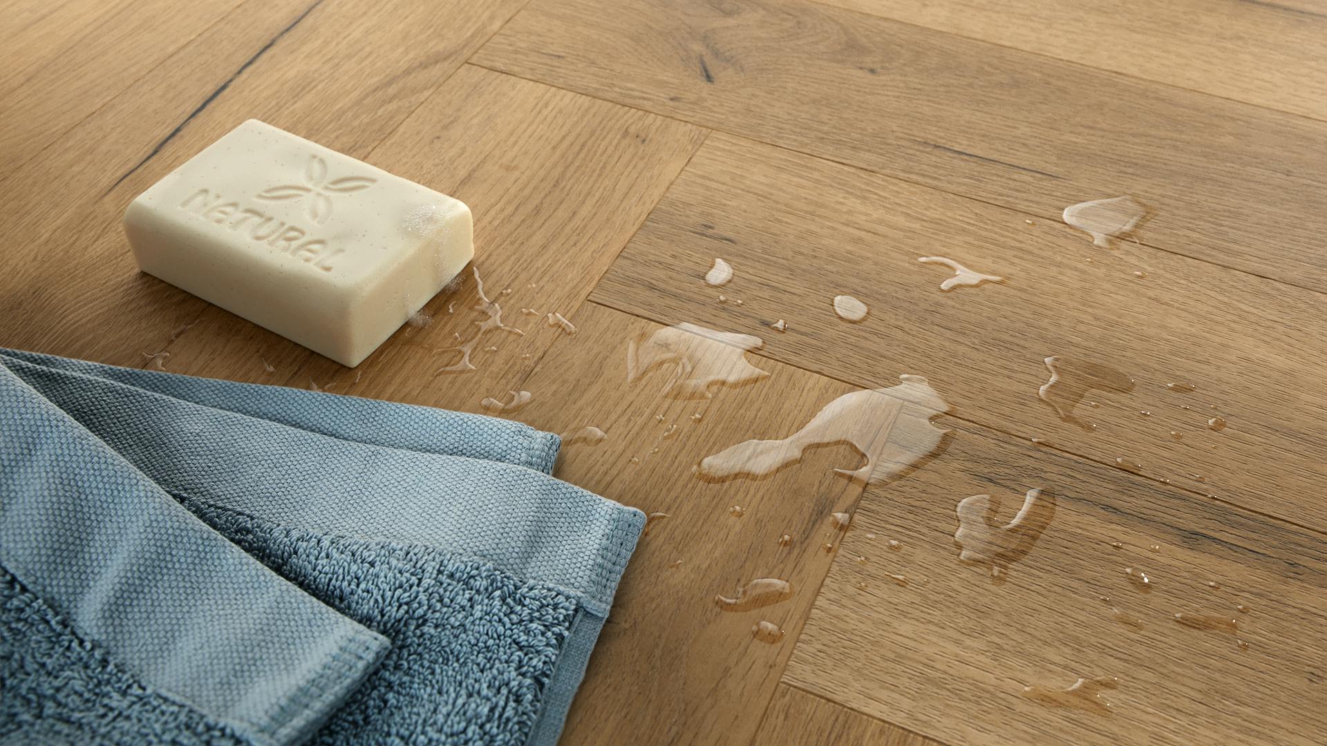 Regence Nature Fischgrät Produktbild Küche & Esszimmer - Modern mit Treppe zoom