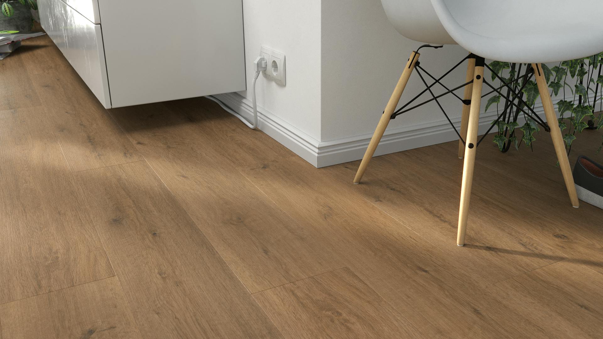 Canadian Oak braun Produktbild Wohnzimmer - Urban mit Wohnwand zoom