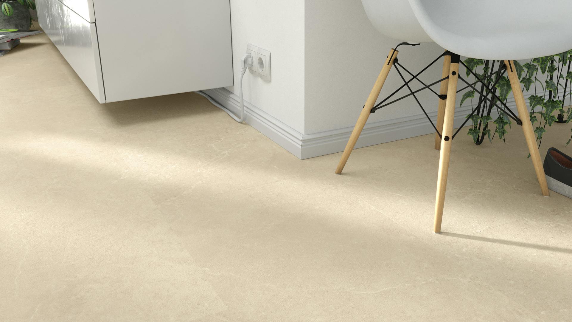 Stone Silk beige Produktbild Wohnzimmer - Urban mit Wohnwand zoom