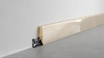 Fußleiste Exquisit - Pastell basalt - 58 mm Produktbild