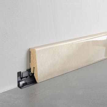 Fußleiste Exquisit - Pastell basalt - 58 mm Produktbild