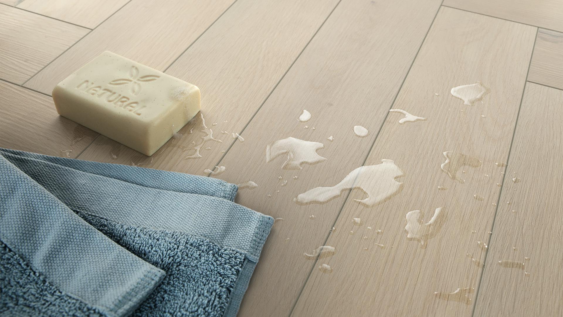 Desert Fischgrät Produktbild Küche &amp; Esszimmer - Modern mit Treppe zoom