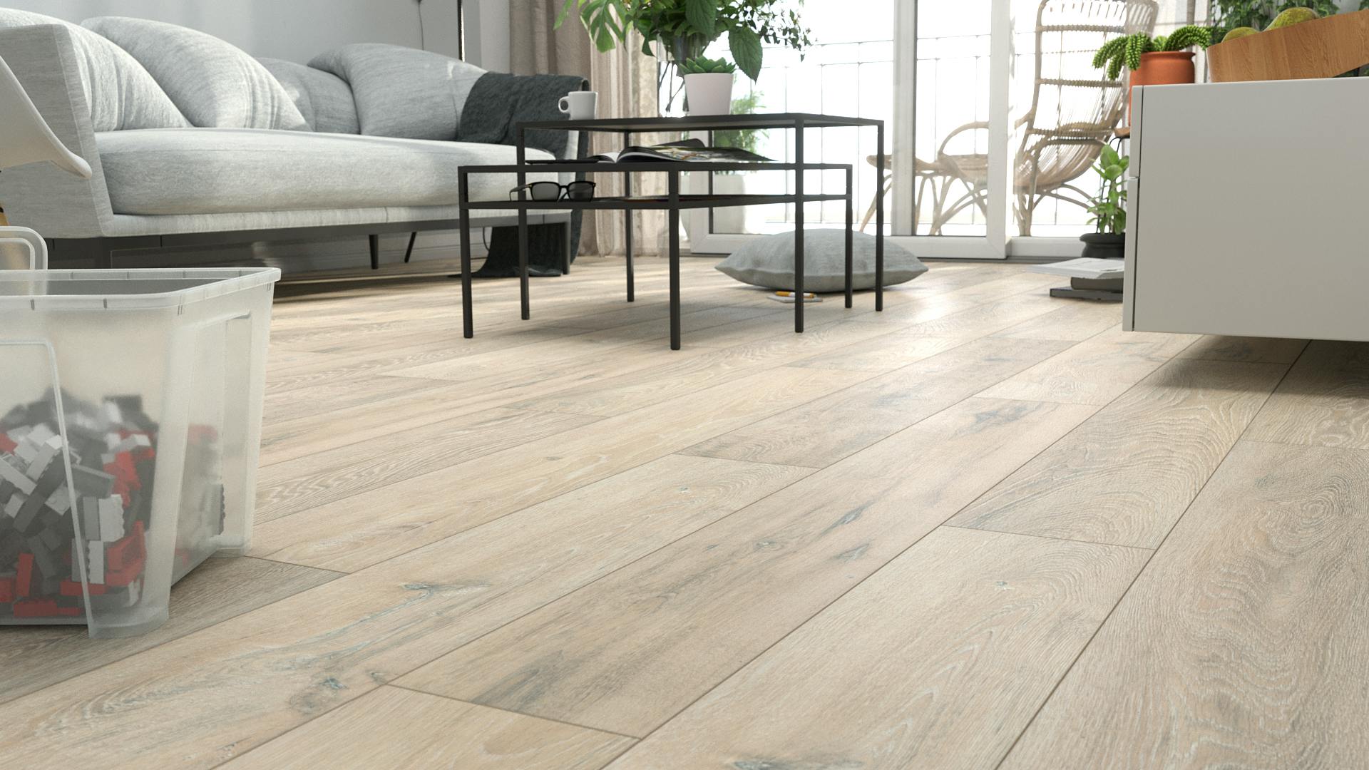 Laminat Kronoflooring O.R.C.A. Colorado Oak Produktbild Schlafzimmer - Urban zoom
