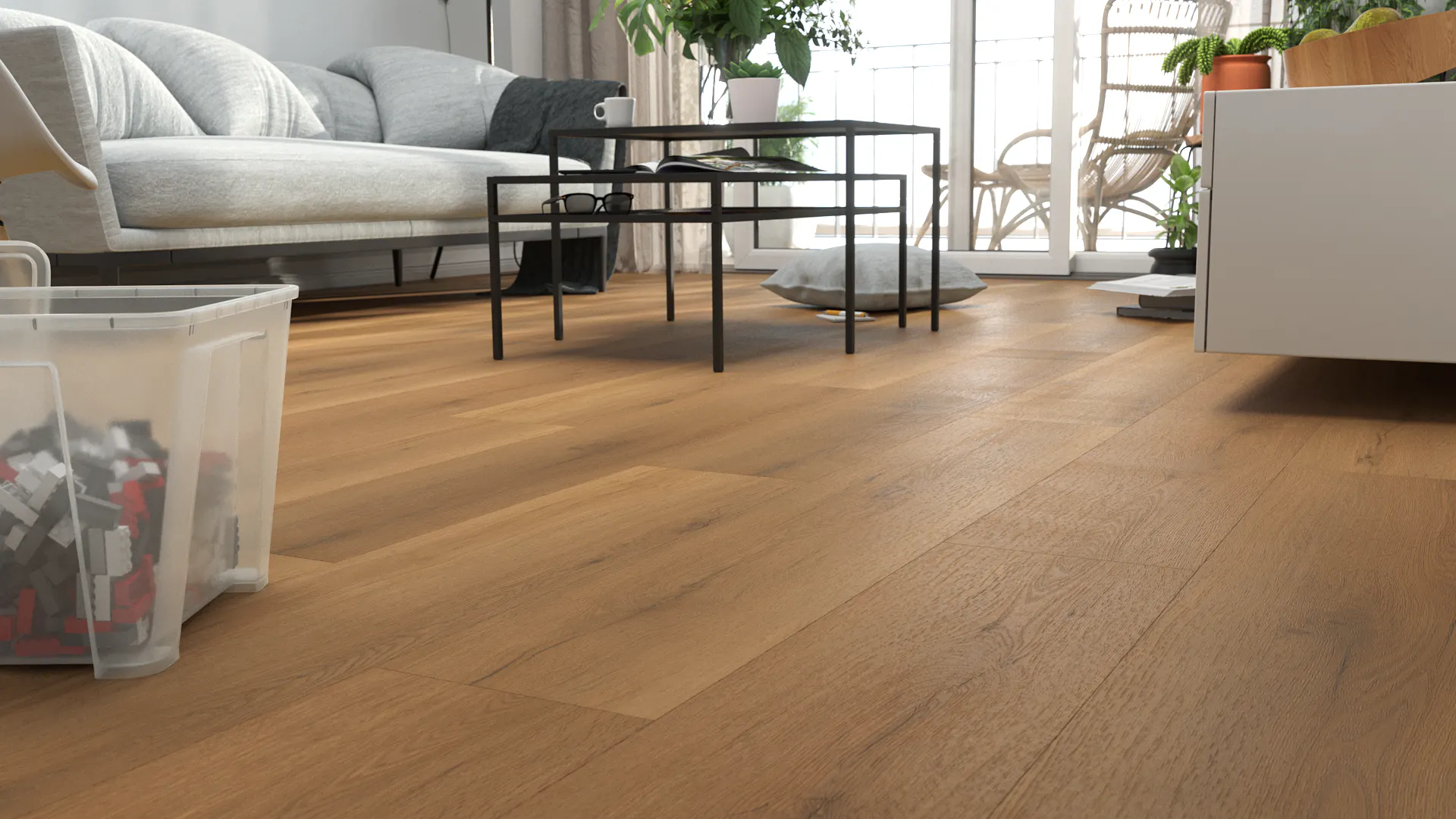 Winewood Oak Caramel Produktbild Schlafzimmer - Urban zoom