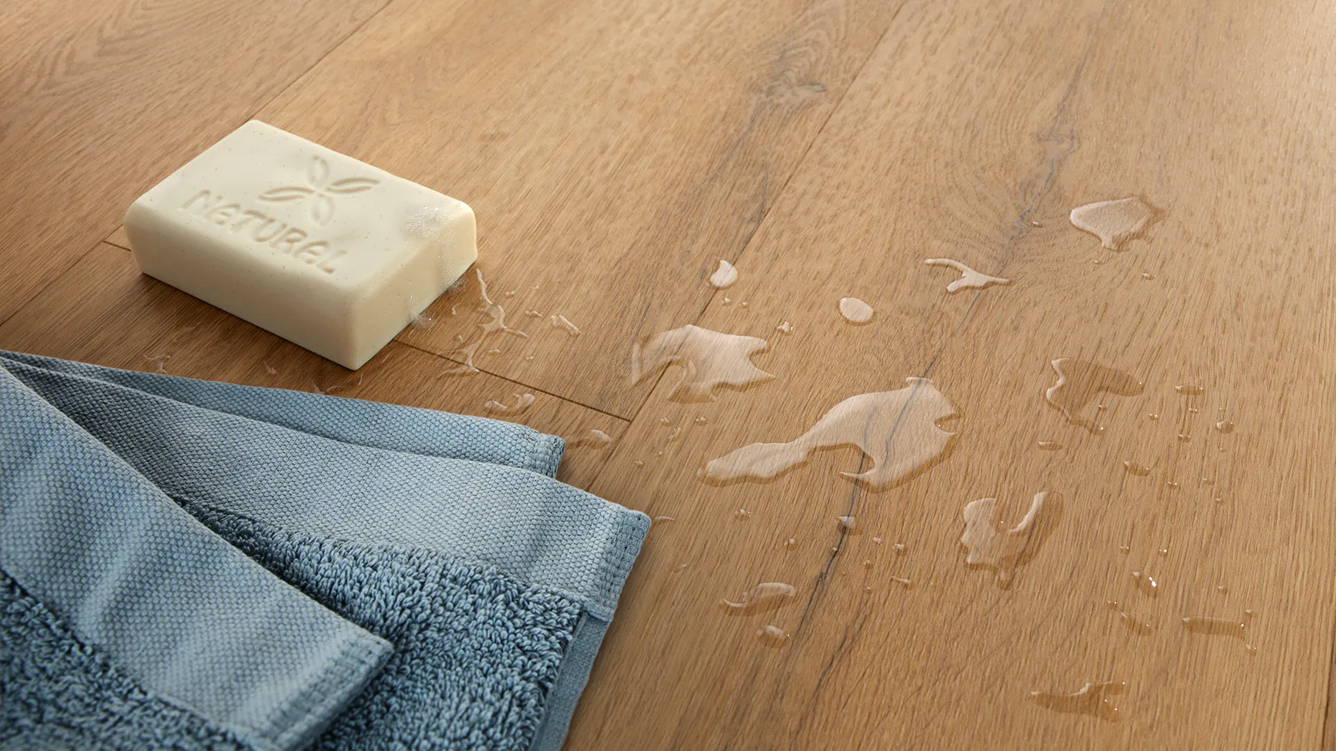 Winewood Oak Caramel Produktbild K&uuml;che &amp; Esszimmer - Modern mit Treppe zoom