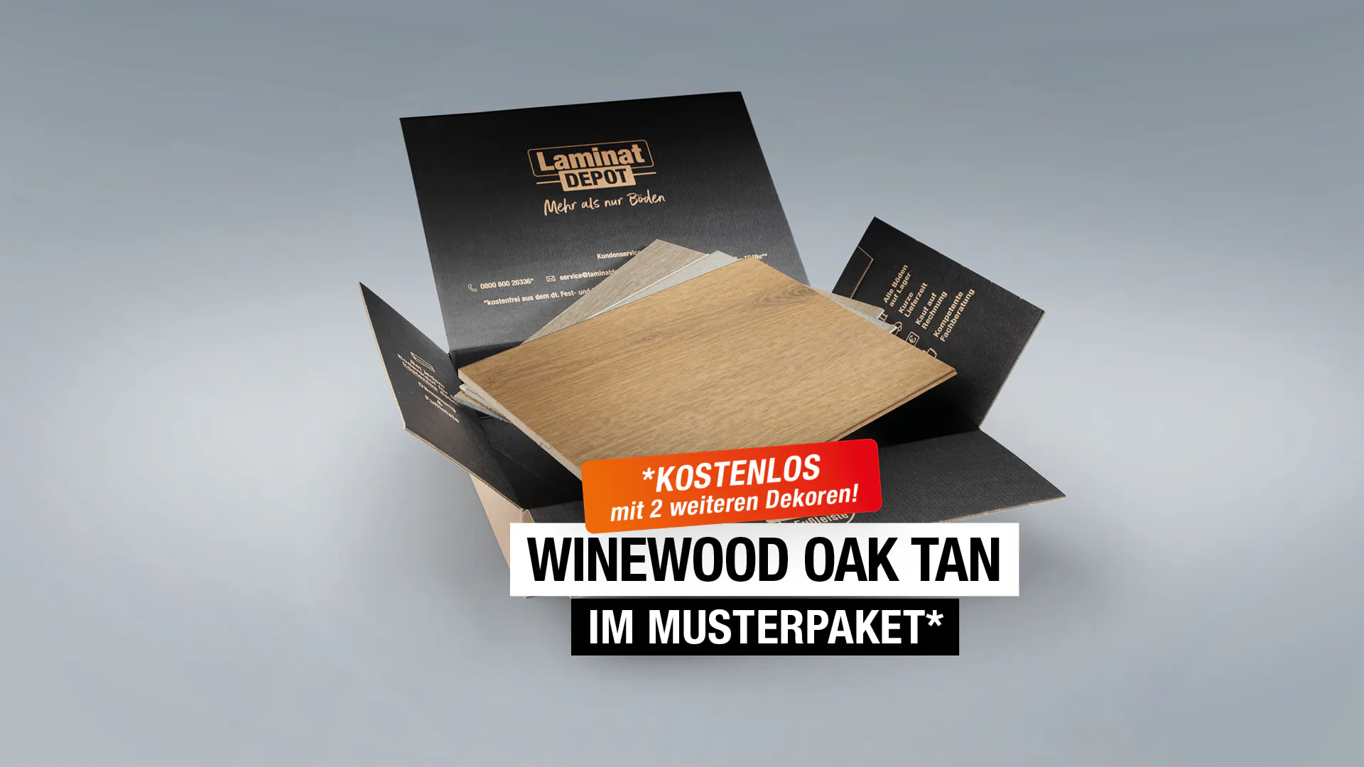Winewood Oak Tan Produktbild Musterfl&auml;che von oben grade zoom