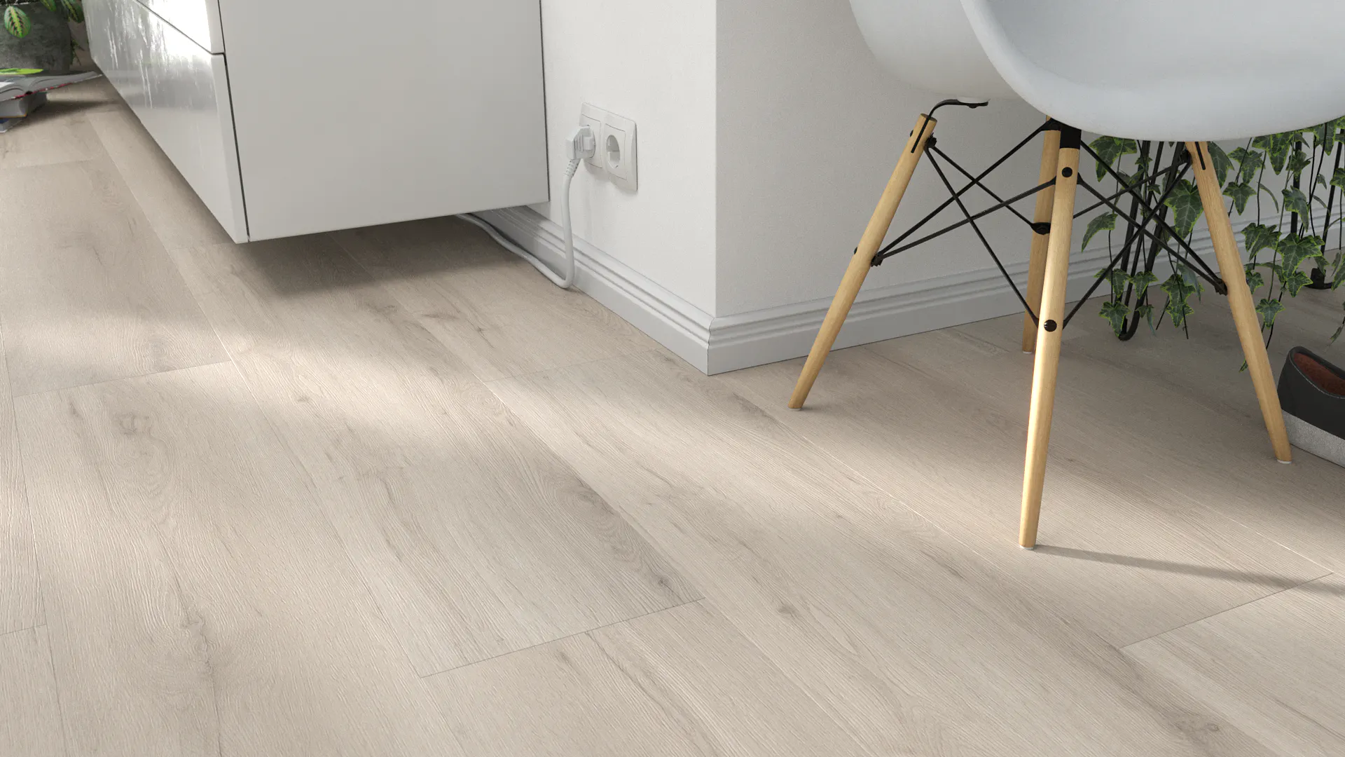 Winewood Oak Light Produktbild Wohnzimmer - Urban mit Wohnwand zoom