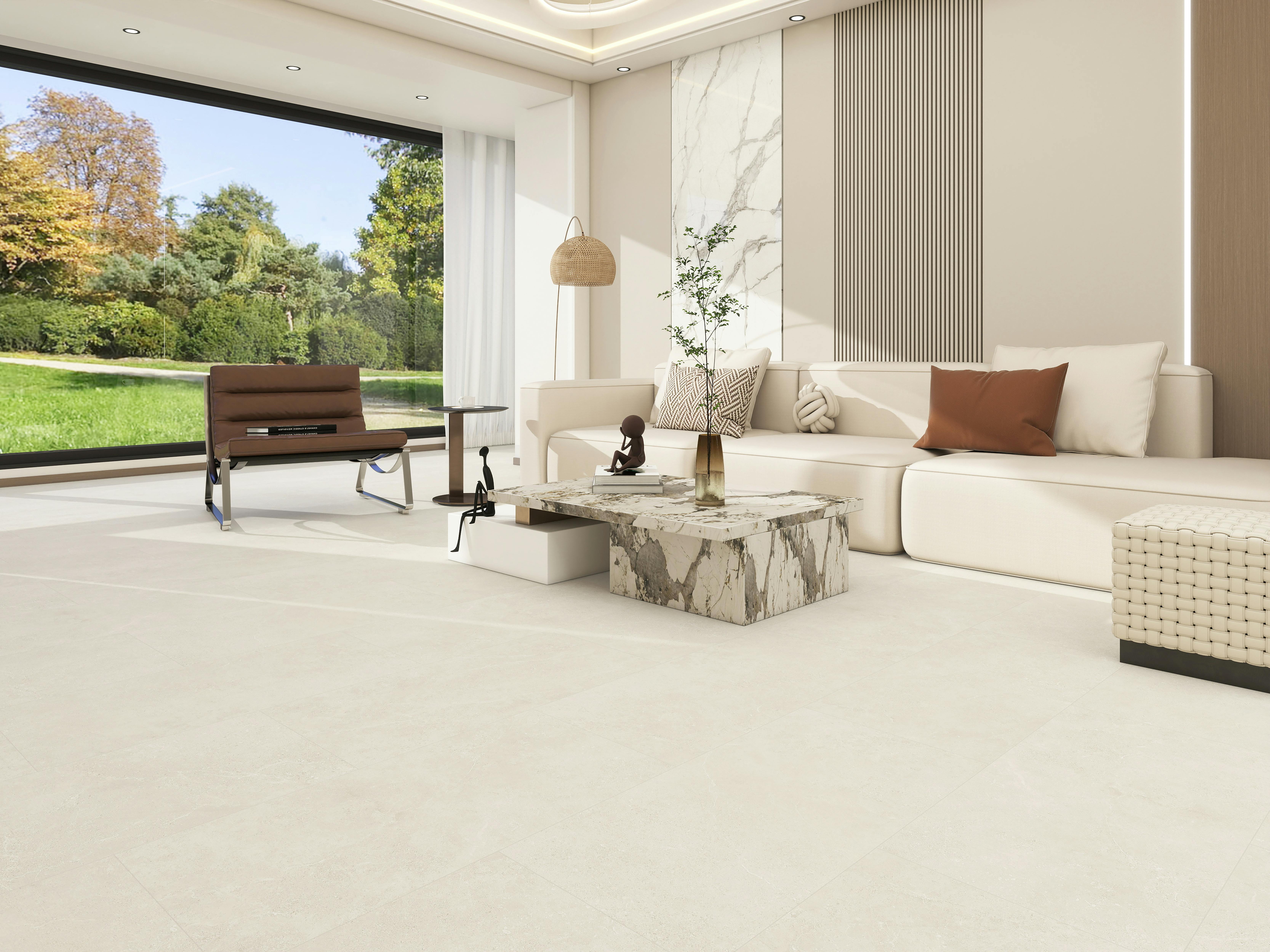 Stone Silk Creme Produktbild Schlafzimmer - Urban zoom