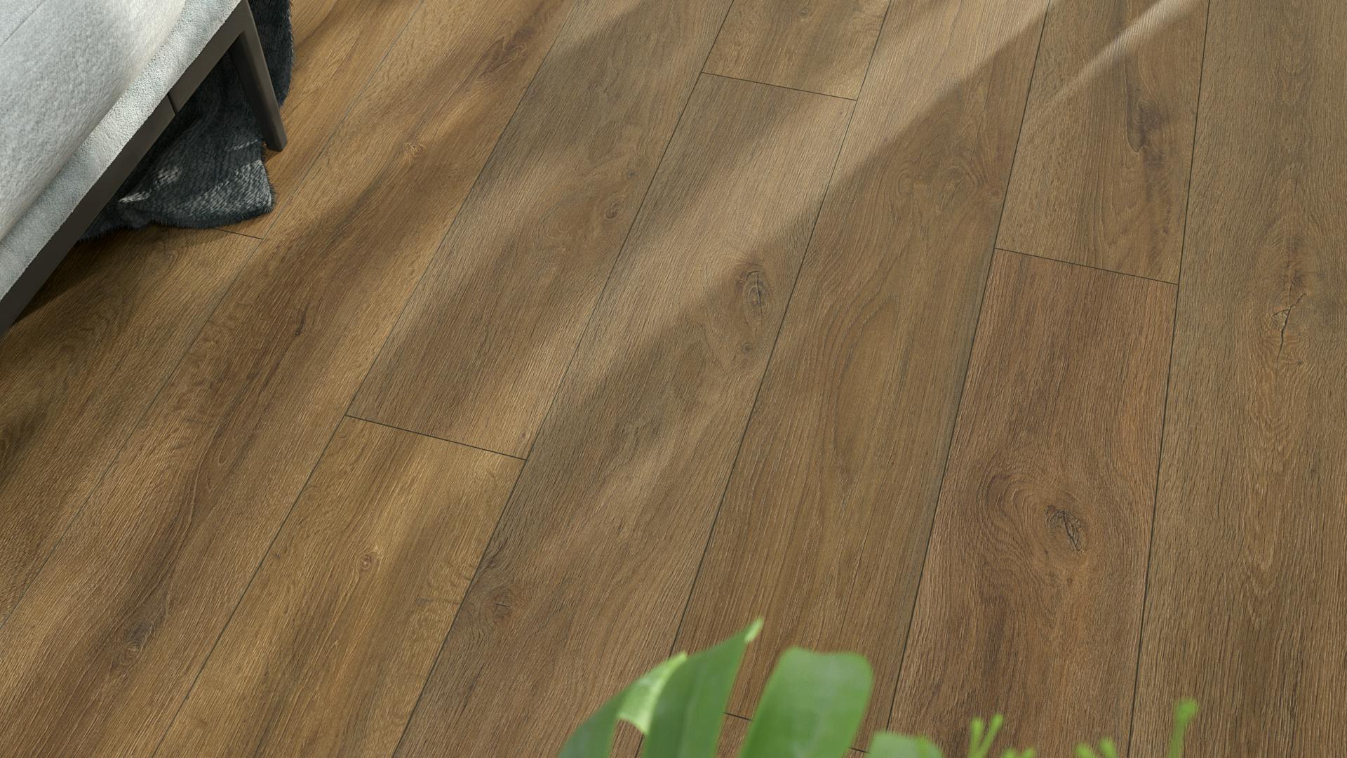 Laminat Kronotex Grand Eiche Braun Produktbild rendering8 zoom