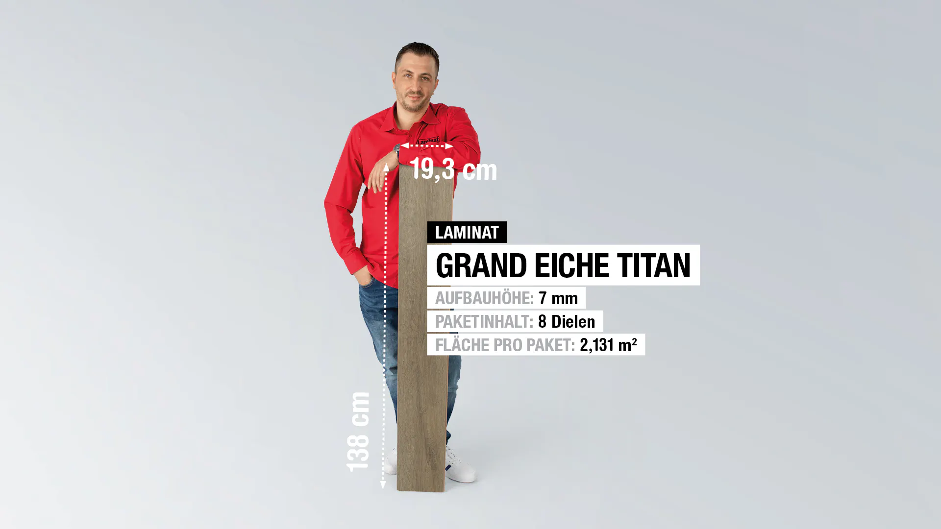 Laminat Kronotex Grand Eiche Titan Produktbild rendering7 zoom