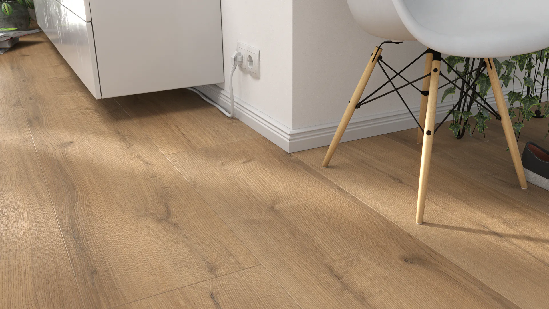 Scala creme Produktbild Wohnzimmer - Urban mit Wohnwand zoom