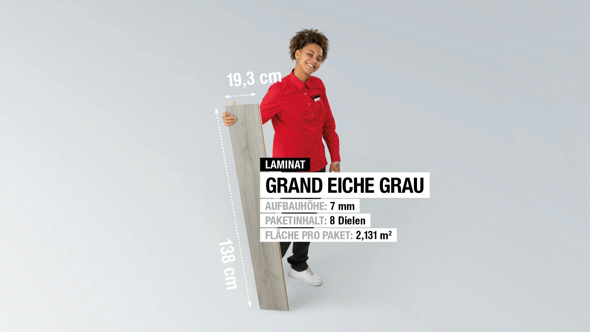 Laminat Kronotex Grand Eiche Grau Produktbild rendering7 zoom