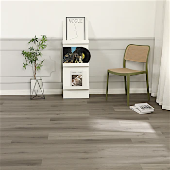 Eiche Grau Produktbild Musterfläche von oben schräg zoom