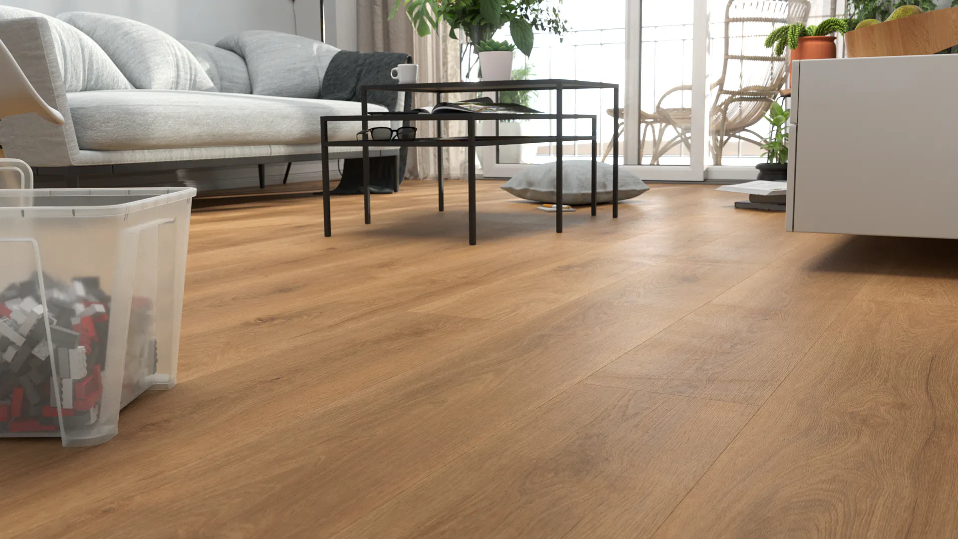 Bloom Oak Caramel Produktbild Schlafzimmer - Urban zoom