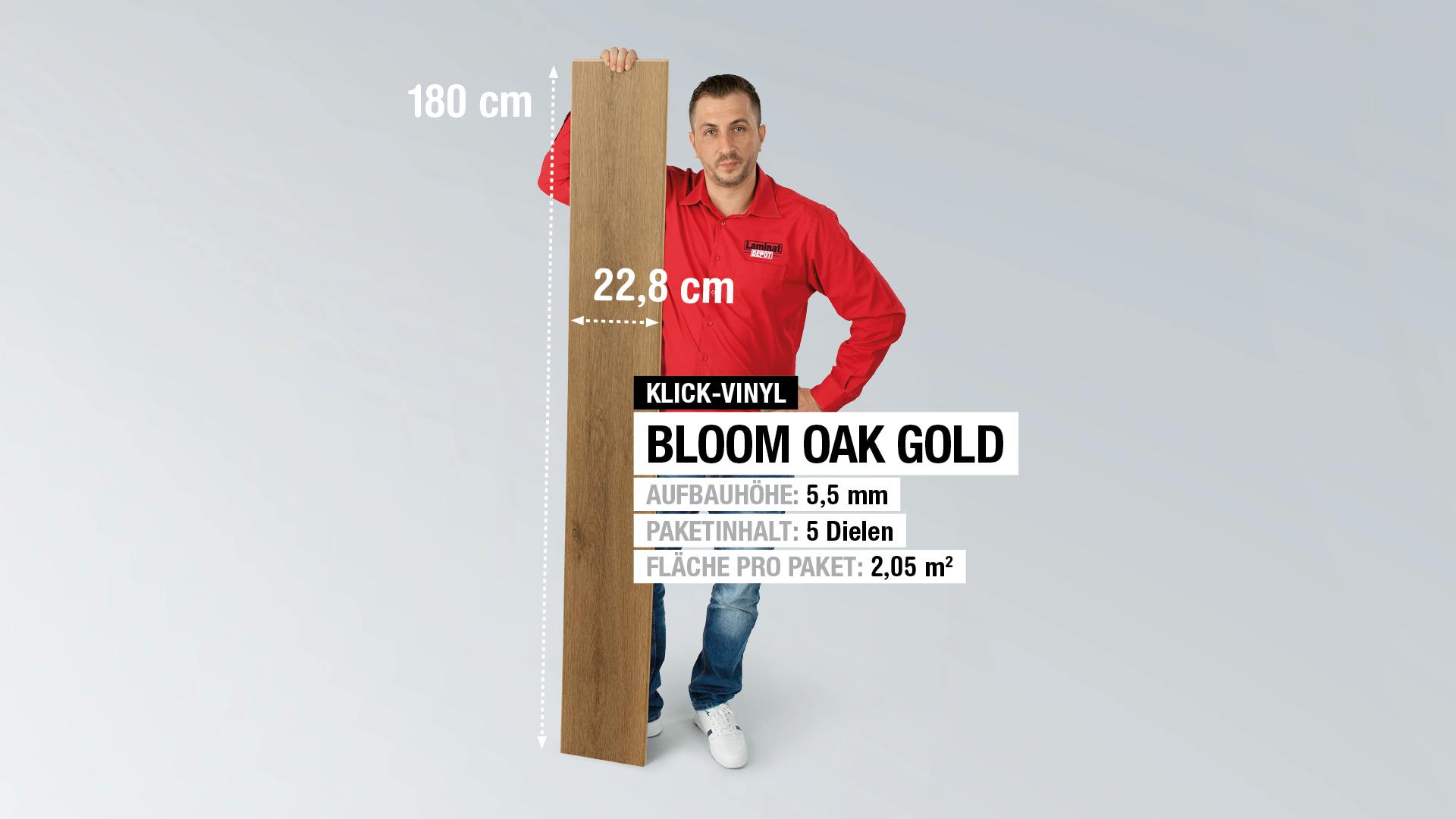 Bloom Oak Gold Produktbild rendering7 zoom
