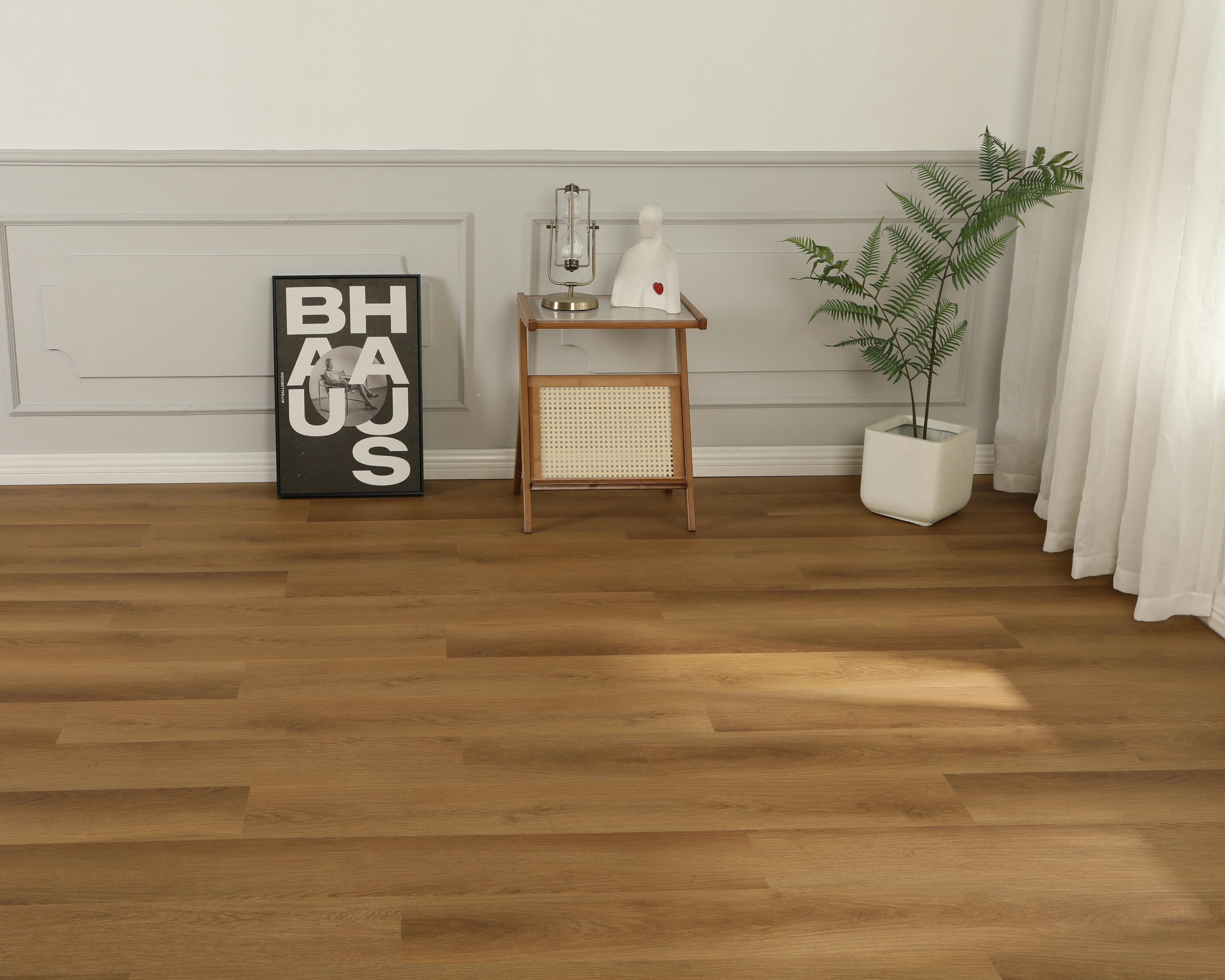 Eiche Caramel Produktbild Wohnzimmer - Urban mit Wohnwand zoom