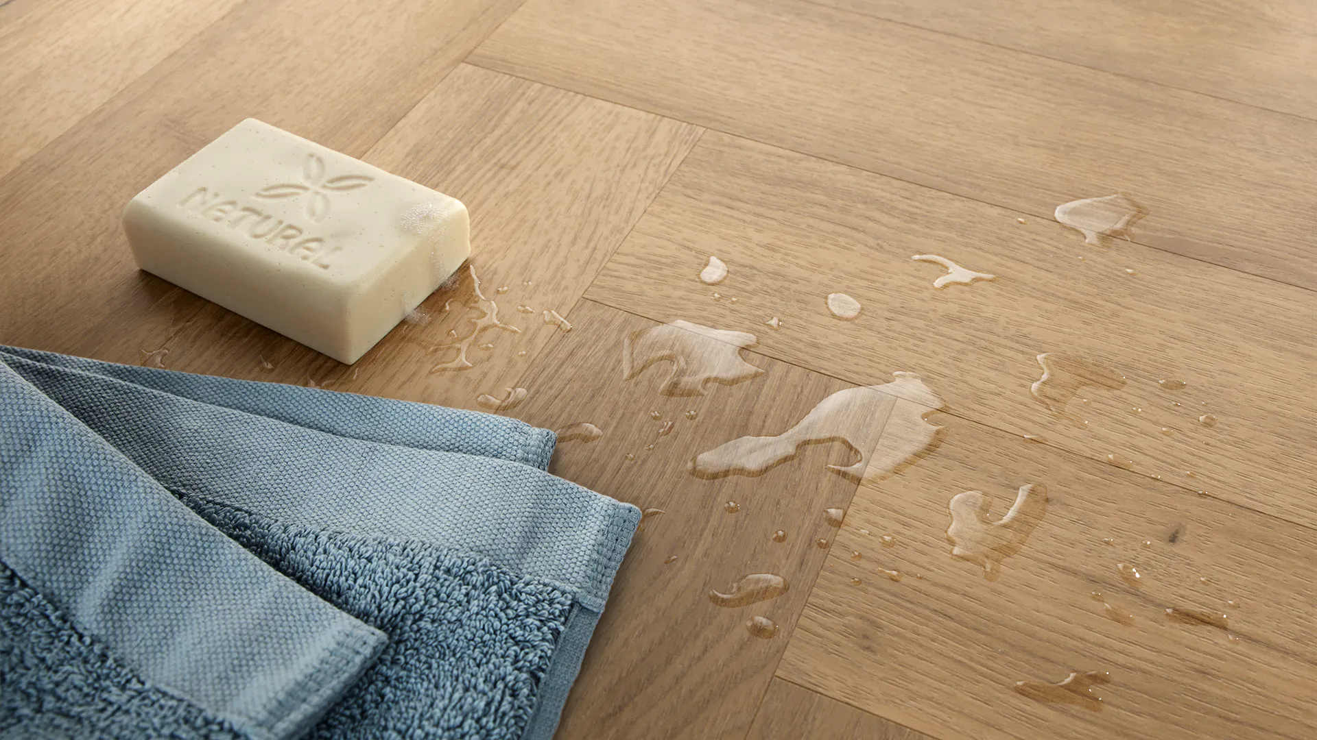 Regence Straw Fischgr&auml;t Produktbild K&uuml;che &amp; Esszimmer - Modern mit Treppe zoom