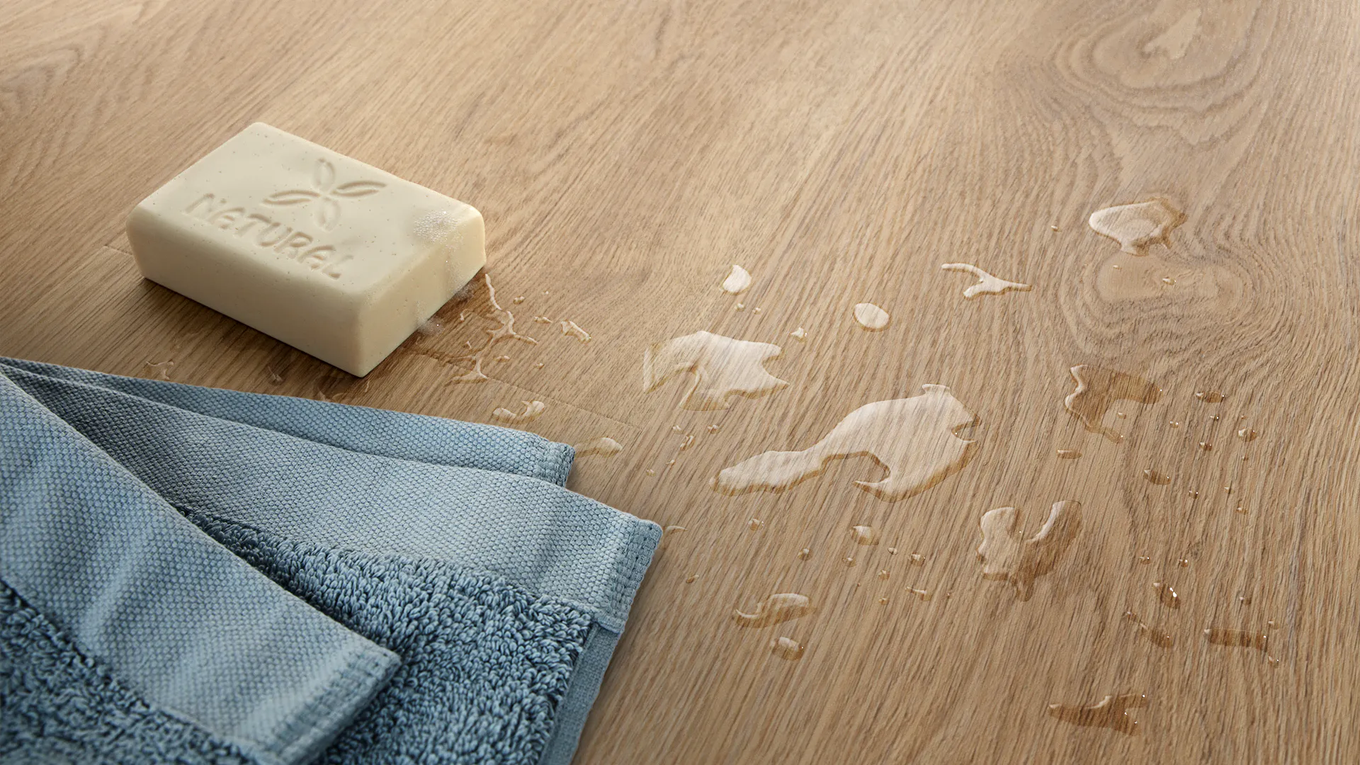 Pure Oak Light Produktbild K&uuml;che &amp; Esszimmer - Modern mit Treppe zoom