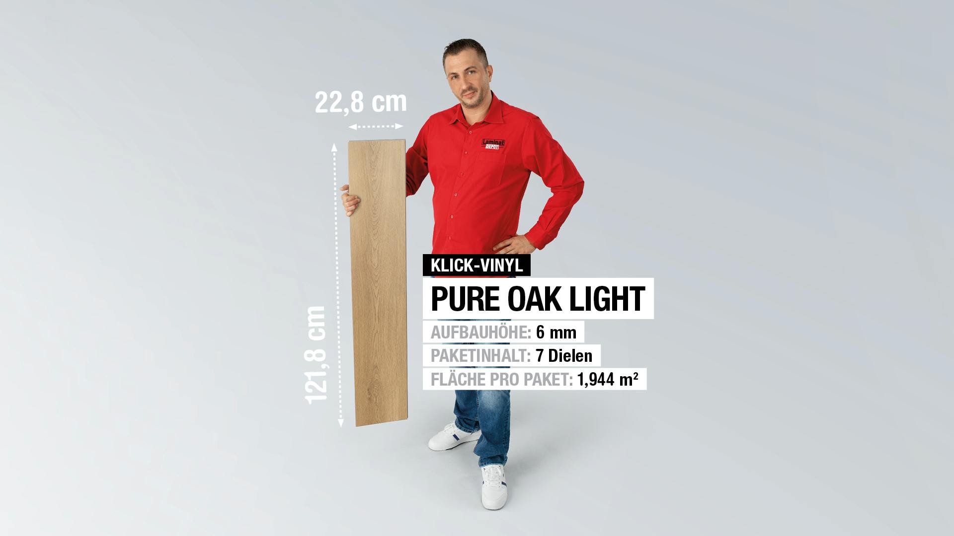Pure Oak Light Produktbild rendering7 zoom