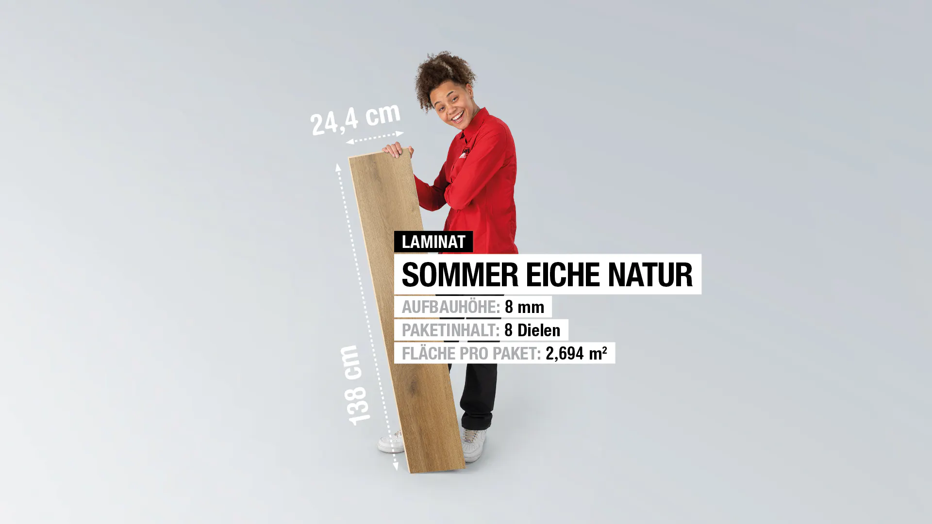 Laminat Kronotex Sommer Eiche Natur Produktbild rendering7 zoom