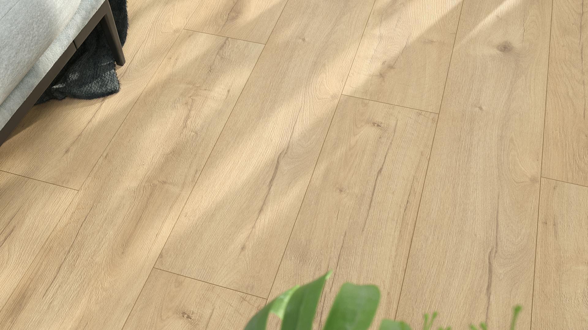 Laminat bodomoPURE Premium Cottage Oak Nature Produktbild Badezimmer - Klassisch zoom